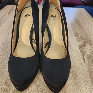 H&M Elegant Black Heels